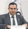  ??  ?? Incidencia. Willy Zúñiga Castillo informó que a la semana se concretan de dos a tres extorsione­s en la capital del país.