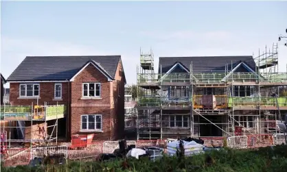  ??  ?? Earlier pleas for subsidies from the major housebuild­ers now look very unconvinci­ng. Photograph: Nathan Stirk/Getty Images