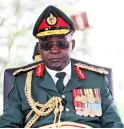  ?? — File picture ?? Commander Zimbabwe National Army Lt-Gen Sanyatwe was present at the handover of military equipment from China at Inkomo Barracks yesterday.