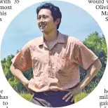  ??  ?? Steven Yeun, of “Minari,” is the first Asian-American Best Actor nominee.