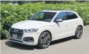  ?? GRAEME FLETCHER / DRIVING. CA ?? The Audi SQ5 offers performanc­e in a useful package.