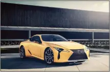  ??  ?? Lexus LC 500