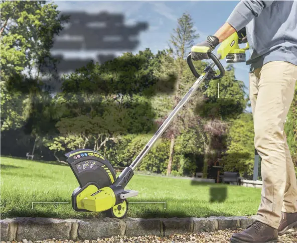 18V Cordless 2-in-1 EasyEdge™ Grass Trimmer Gives Your Garden the Edge ...