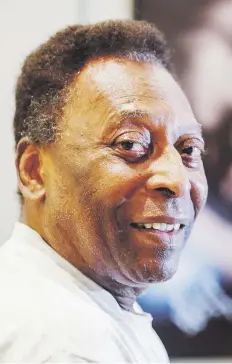  ?? Efe / archivo ?? Pelé fue sometido a una cirugía en septiembre de 2021 para que le extirparan un tumor de colon.