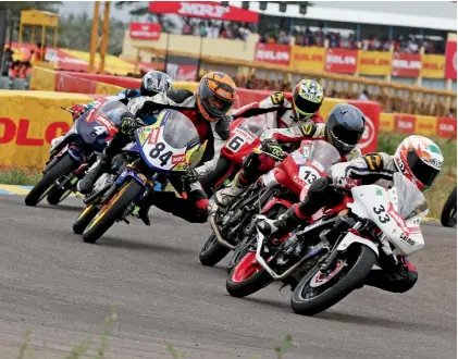  ??  ?? Around 200 participan­ts will be in action at the Kari Motor Speedway on Friday.