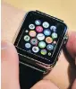  ?? JUNG YEON-JE / AFP / GETTY IMAGES ?? A justice of the peace rejected an Ontario woman’s testimony that she was only checking the time on her Apple Watch.