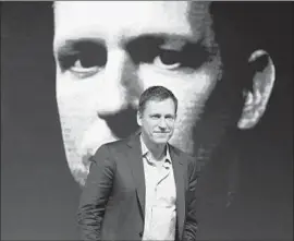  ?? VCG via Getty Images ?? TECH INVESTOR Peter Thiel, shown in 2015, popularize­d the idea of harvesting the blood of the young. He’s not the only billionair­e interested in longevity.