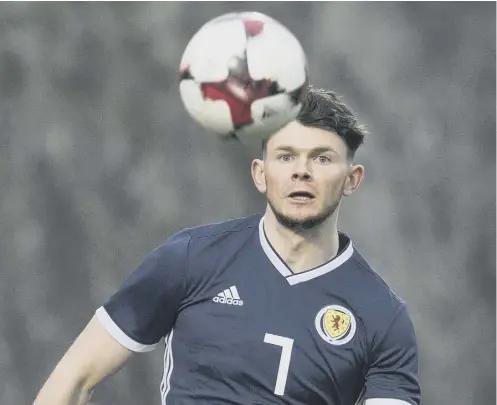  ?? PICTURE: CRAIG FOY/SNS ?? 0 Oli Burke may be in the reckoning for the Euro 2020 qualifying campaign.