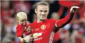  ??  ?? WAYNE ROONEY: Could be pushed back into No 10 position