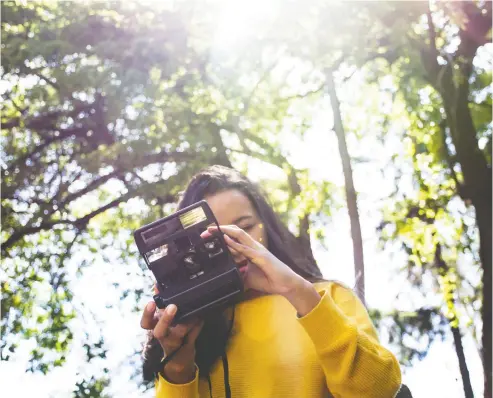  ?? GETTY IMAGES / ISTOCKPHOT­O ?? Dubbed the Apple of its time, the Polaroid allowed people to see their photograph­s instantly.