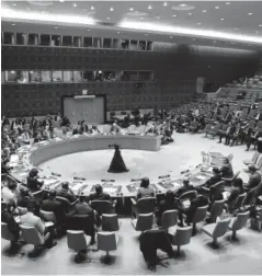  ?? FOTO: AGENCIA AFP ?? Se realizó la Asamblea General de la ONU para emitir una resolución del caso Ucrania-Rusia.