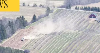  ?? ANDREW VAUGHAN / THE CANADIAN PRESS FILES ?? A report released Thursday outlines the consequenc­es of a warming planet on food supply. For every degree of global warming, the world’s yield of wheat is expected to fall six per cent while corn would decrease by 7.4 per cent.