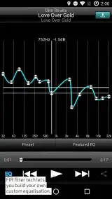  ??  ?? FIR filter tech lets you build your own custom equalisati­on.