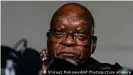  ??  ?? Zuma repeatedly defied a court order to appear in a corruption inquiry