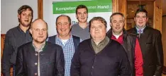  ?? Foto: Graupner ?? Der neue Kreisvorst­and des Augsburger BBV: (von links) Stefan Pech, Martin Mayr, Georg Roth, Andreas Zwerger, Alois Auer und Johann Fröhlich.