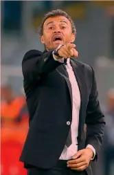  ?? REUTERS ?? Luis Enrique, 45 anni, seconda stagione sulla panchina del Barça: nel 2015 ha vinto Liga, Coppa del Re, Champions, Mondiale per Club e Supercoppa Uefa