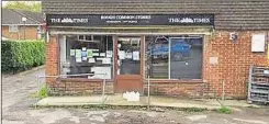  ?? ?? Rough Common Stores has been branded ‘no longer viable’