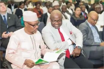  ??  ?? A cross-section of participan­ts at the Financial Nigeria magazine’s 10th anniversar­y colloquium