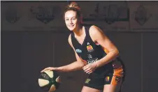  ?? Picture: ZAK SIMMONDS ?? Townsville Fire player Darcee Garbin.