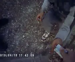  ??  ?? La vendita della droga nel video della polizia di Viareggio