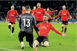  ?? // REUTERS ?? Clasificac­ión del Mallorca para la final de Copa del Rey