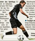  ??  ?? Ei‰
Sebastian Kempf vom TSV Friedberg ist der Spieler des
Spieltags.