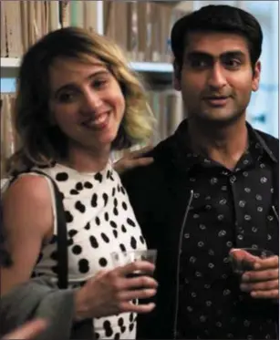  ??  ?? Zoe Kazan and Kumail Nanjiani in TheBigSick.