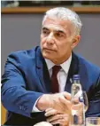  ?? Foto: Mario Salerno, dpa ?? Freie Presse, unabhängig­e Justiz: „Israel ist nicht perfekt“, sagt Außenminis­ter Yair Lapid. „Aber wird sind eine Demo‰ kratie.“