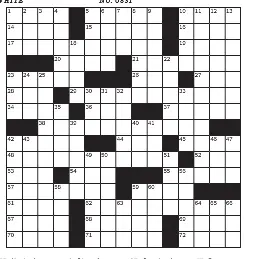 Pressreader Vancouver Sun 2016 10 05 New York Times Crossword