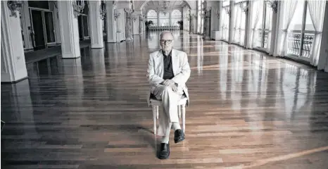  ?? FOTO: IMAGO IMAGES ?? In Venedig wurde einst seine erste Kompositio­n uraufgefüh­rt. 2009 ließ sich Ennio Morricone dort bei den Filmfestsp­ielen imposant in Szene setzen.