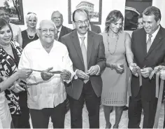  ??  ?? Evento. Ayer se inauguró la “Casa de la Fraternida­d Notarial”, en el marco de la celebració­n de la cuarta sesión del CNNM.