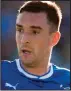  ??  ?? Lee Wallace is set to keep the armband