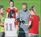  ??  ?? Pedro López, durante un entrenamie­nto