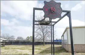  ??  ?? The area where a classroom expansion will be built at the Rogers Fire Department Training Center. (NWA Democrat-Gazette/Ben Goff)