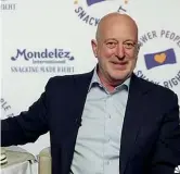  ?? ?? Dirk Van de Put (nella foto) dal 2017 è presidente e ceo di Mondelez Internatio­nal, leader dei biscotti, che nel 2021 ha fatturato circa 29 miliardi di dollari