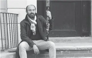  ?? LAYALE CHAKER ?? “It struck me.” Azmeh says, “that the whole uprising in Syria happened because people wanted to express an opinion, speak openly about things. I do have a tool that I can use and express myself with, so nobody should take away that tool from me.”