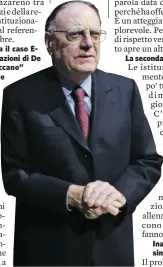  ?? Agf ?? Prima Repubblica L’ex ministro Rino Formica