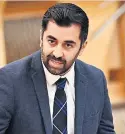  ?? ?? The right advice Humza Yousaf