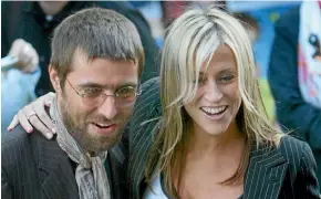  ??  ?? Nicole Appleton’s turbulent marriage to Liam Gallagher provided the inspiratio­n for several All Saints songs.