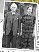  ??  ?? ROMANCE: Frances as a young woman and with Lloyd George after their marriage. Main picture: The Old Barn