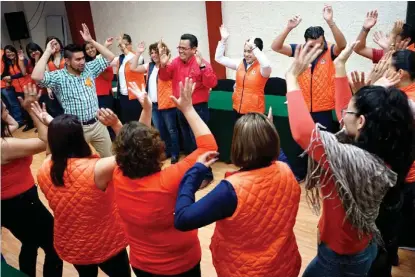  ?? CORTESÍA Llevan a cabo jornadas por el Día Naranja. ??