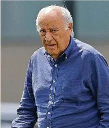  ?? ?? Amancio Ortega, fundador de Inditex y dueño de Pontegadea.