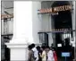  ?? PIC/MPOST ?? After the firing incident, the visitor footfall at Indian Museum dropped on Sunday