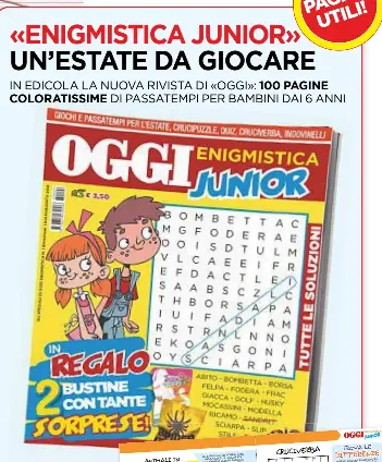 Enigmistica Junior Un Estate Da Giocare Pressreader