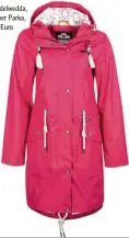  ??  ?? Schmuddelw­edda, klassische­r Parka, ca. 180 Euro