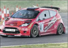  ??  ?? Roberts/landen acquired Ford Fiesta S2000 recently