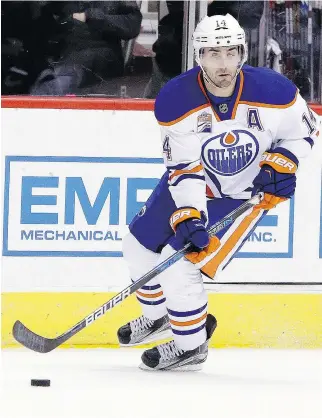  ?? — THE ASSOCIATED PRESS FILES ?? Islanders general manager Garth Snow’s acquistion of Jordan Eberle from the Oilers on Thursday is seen as a sign the team is serious about improving the cast around captain John Tavares.