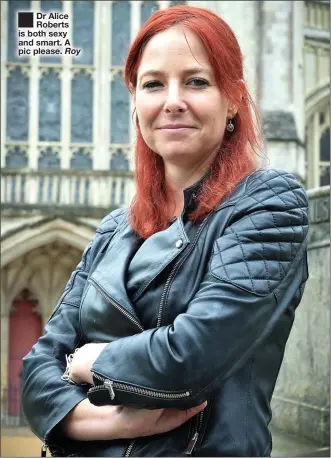 Sexy alice roberts BBC Four