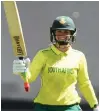  ??  ?? PROTEAS women captain Dane van Niekerk. Picture: Phando Jikelo African News Agency (ANA)