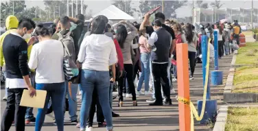  ?? FOTOS VÍCTOR CRUZ ?? Reducirán posibilida­d de contagios de Covid -19.